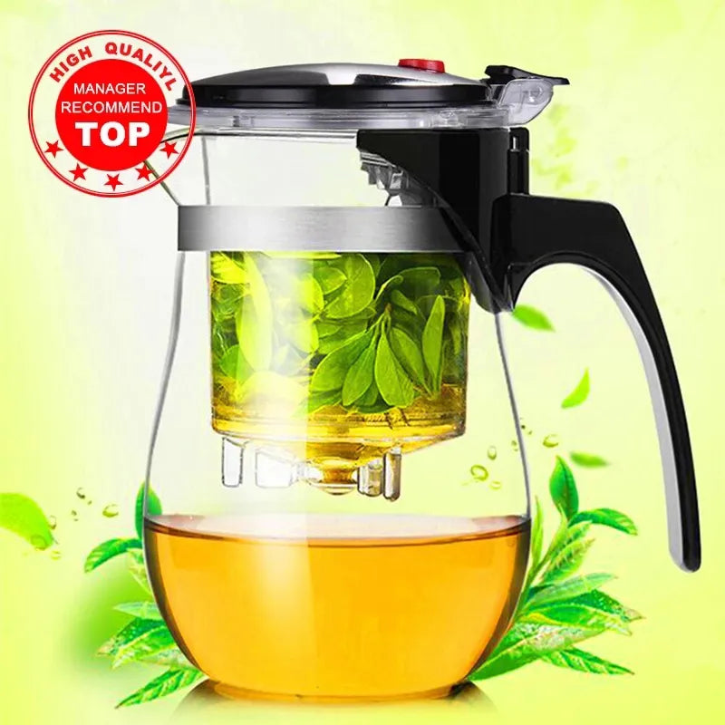 High quality - Heat Resistant Glass Tea Pot