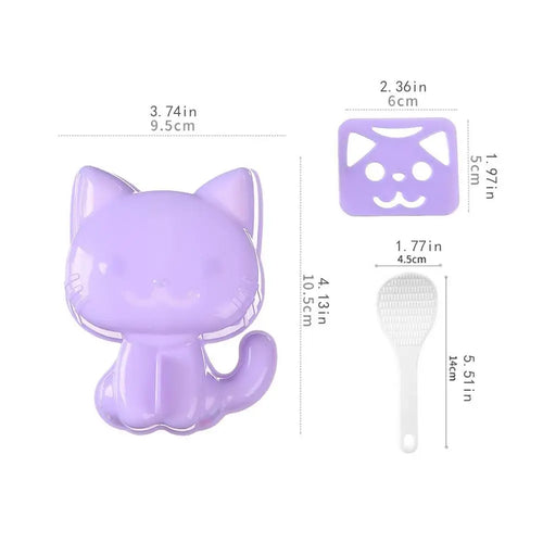 Sushi Maker Cute Cat/Dog Rice Mould