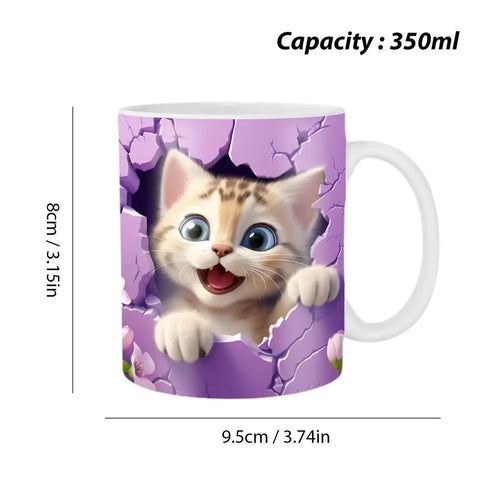 Cat Themed Coffee/Tea Mugs