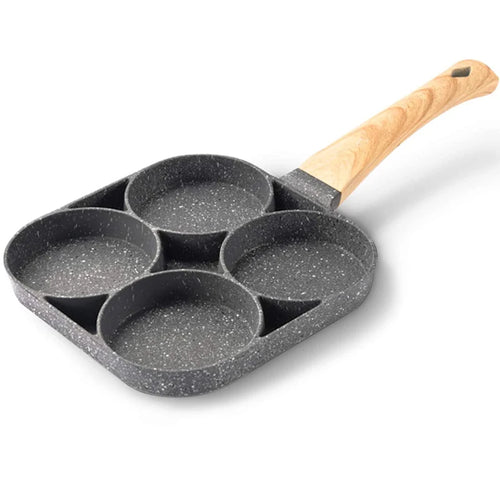 Frying Pan Nonstick - Pancake/Egg Pan 4 - Hole