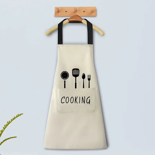 Hand Wiping Oil Proof and Waterproof Kitchen Apron