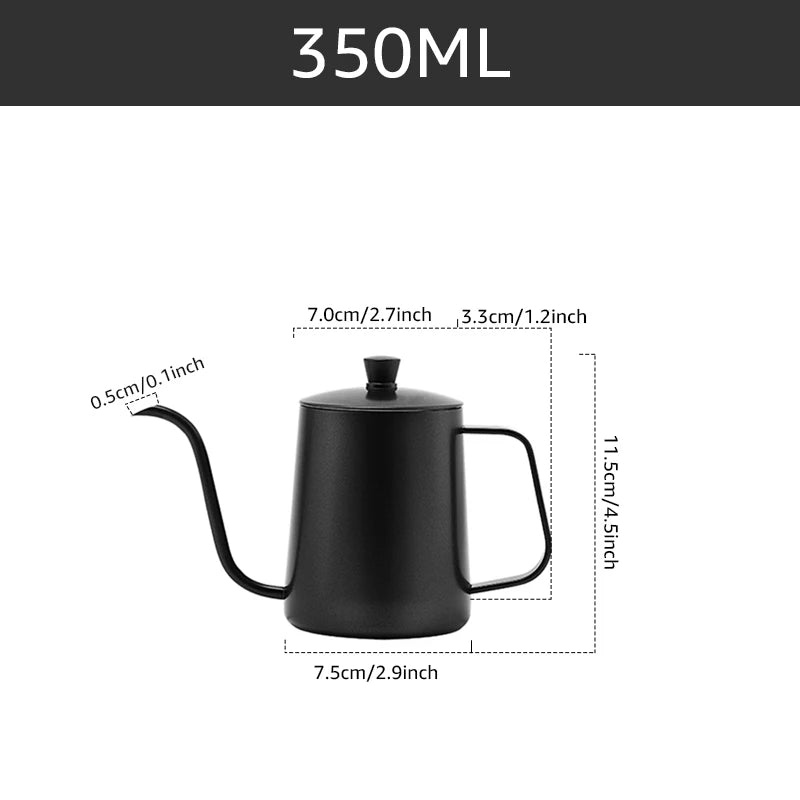 Pour Over Coffee Maker Set - Glass Pot with Filter Coffee Brewer