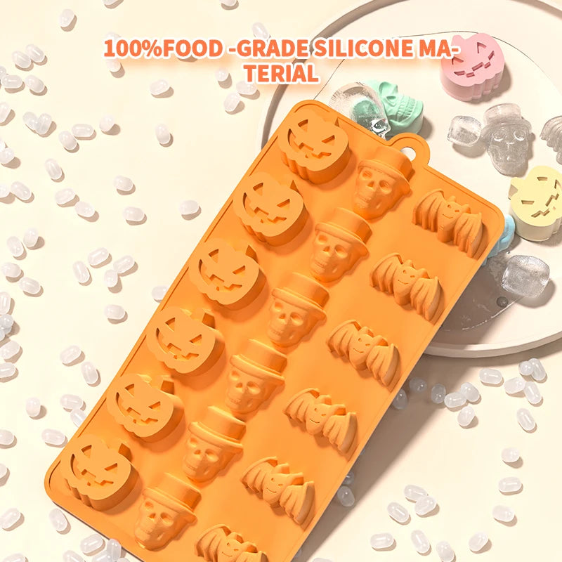 Halloween Molds - Silicone Pumpkin Cake/Chocolate Mold