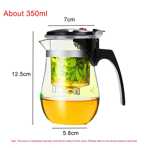 High quality - Heat Resistant Glass Tea Pot