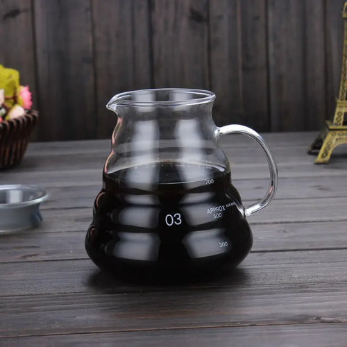 Cloud Shaped Coffee Kettle - Glass Coffee Pot