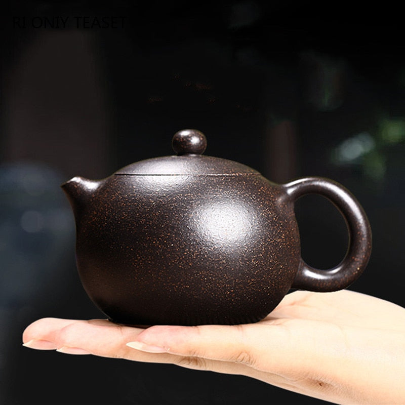 Tea Pot Purple Clay | Clay Teapot 180ml