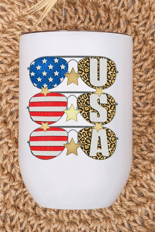 Patriotic Wine Cup/Tumbler - USA