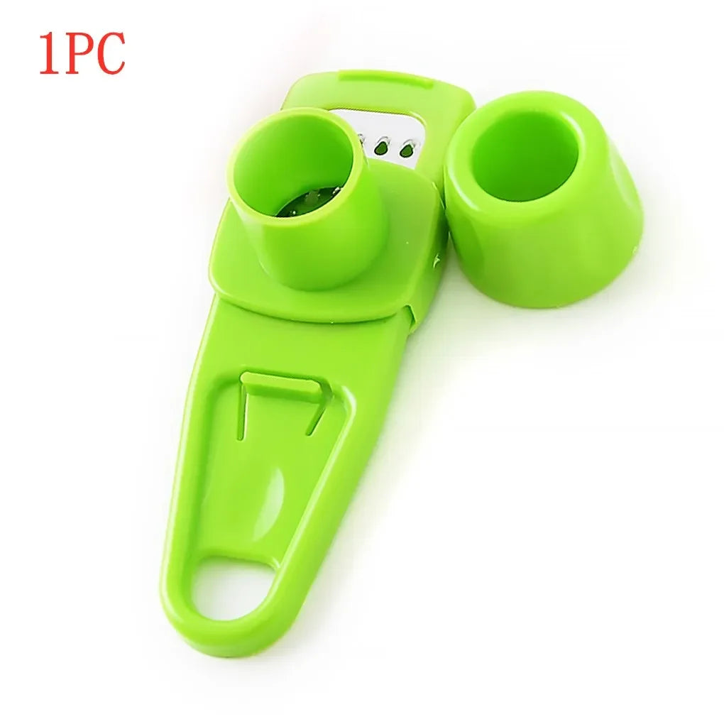 1PCS Garlic Crusher Press Multi-Functional Manual Ginger Garlic Grinding Grater Cutter Garlic Peeler Kitchen Tools Gadgets