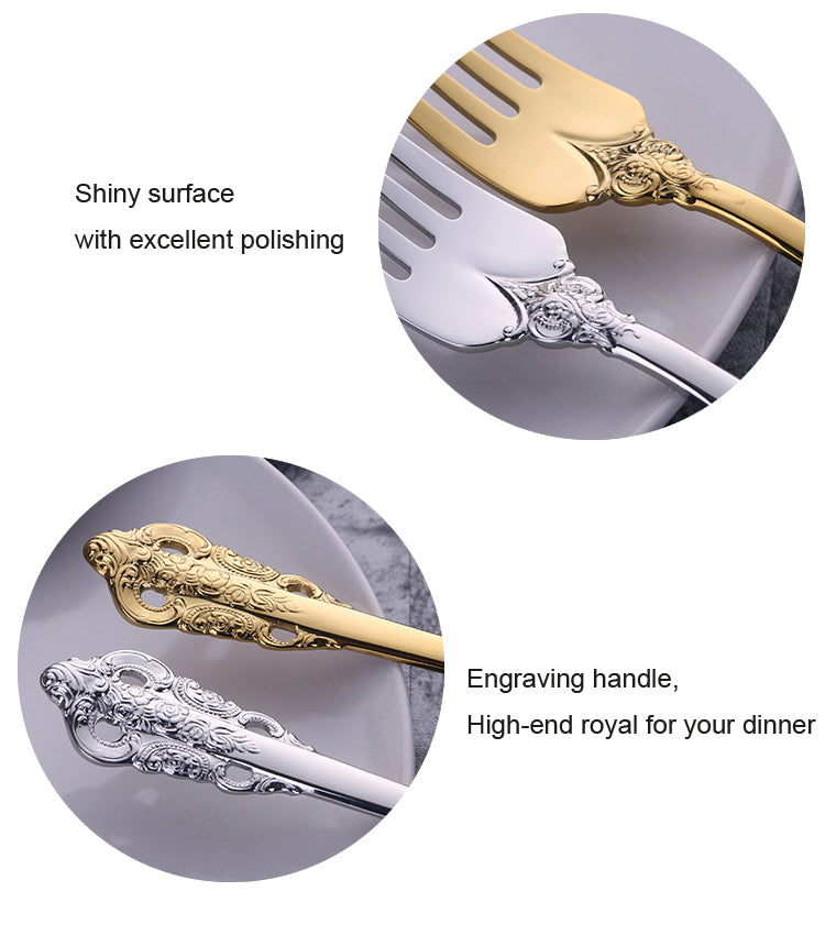 Stainless Steel Retro Tableware