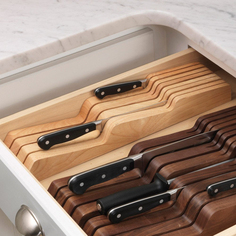 In-Drawer Knife Block