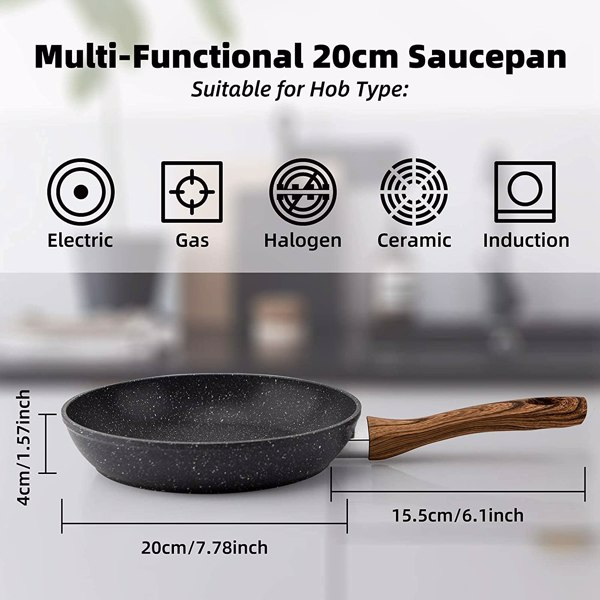 20cm Egg Frying Pan Non Stick Induction