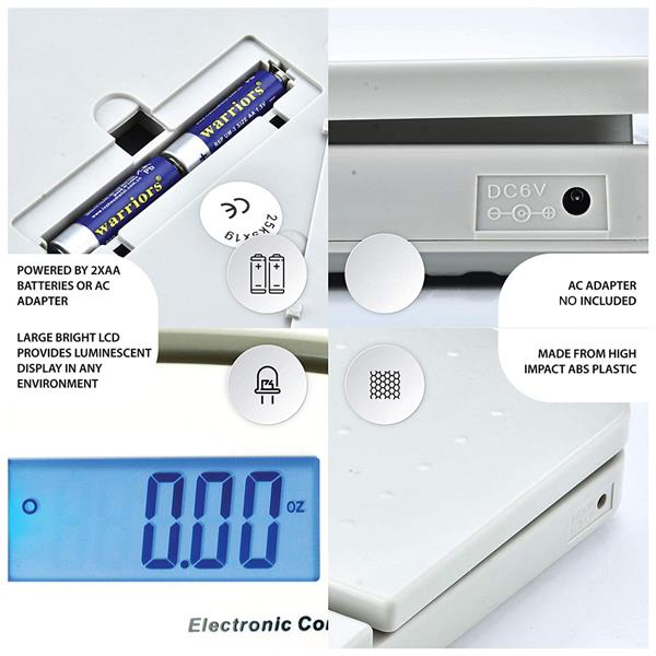 Digital Kitchen Scale with Battery