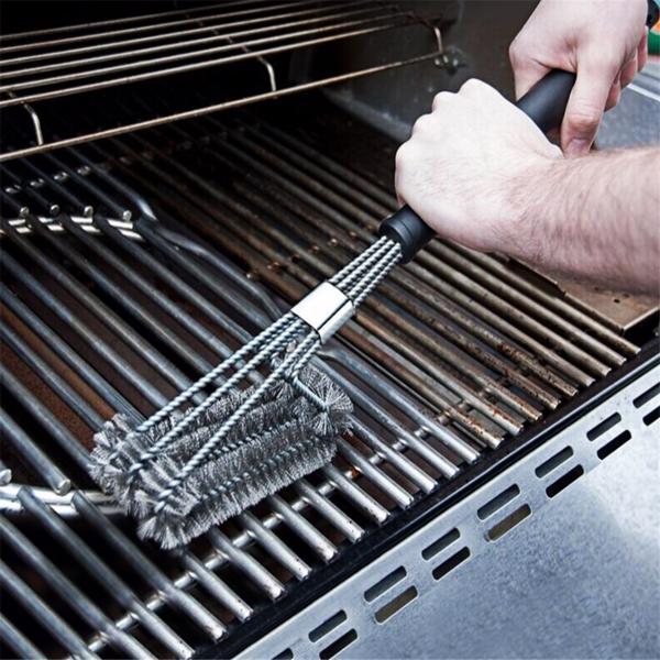 14 " Barbecue Gloves And 18" Barbecue Brush