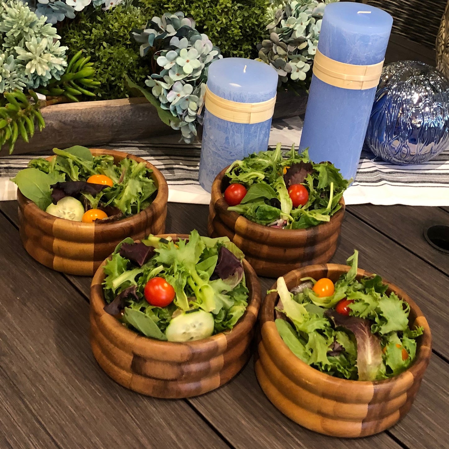 4pcs Individual Salad Bowl