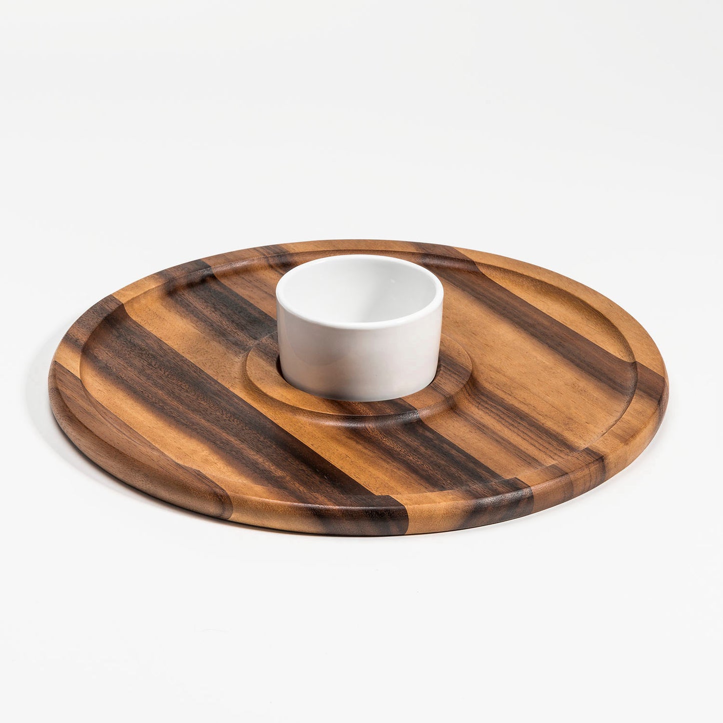 Chip & Dip set with Ceramic Bowl