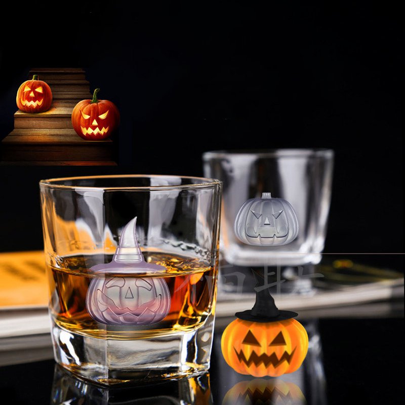 Pumpkin Lantern Ice Tray