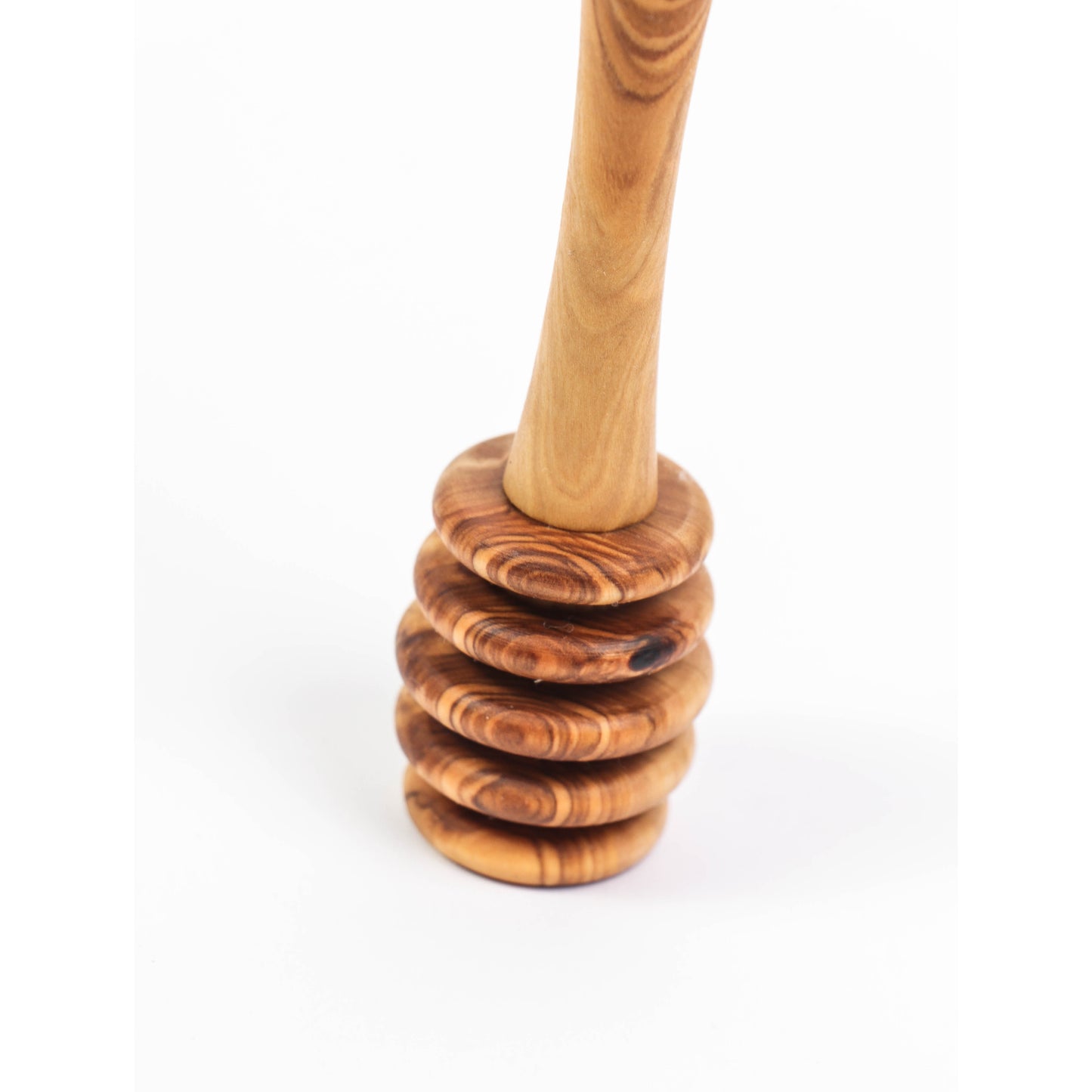 Handmade Olive Wood Honey Dipper