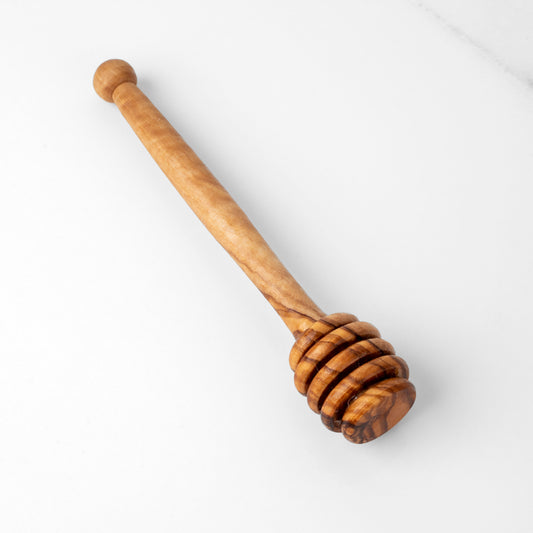 Handmade Olive Wood Honey Dipper