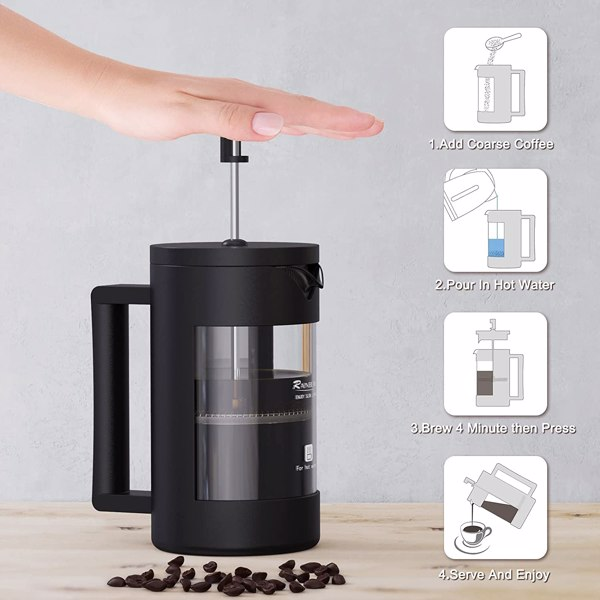 Mini French Press Coffee Maker