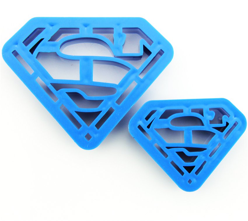 Batman & Superman Logo Cookie Cutter