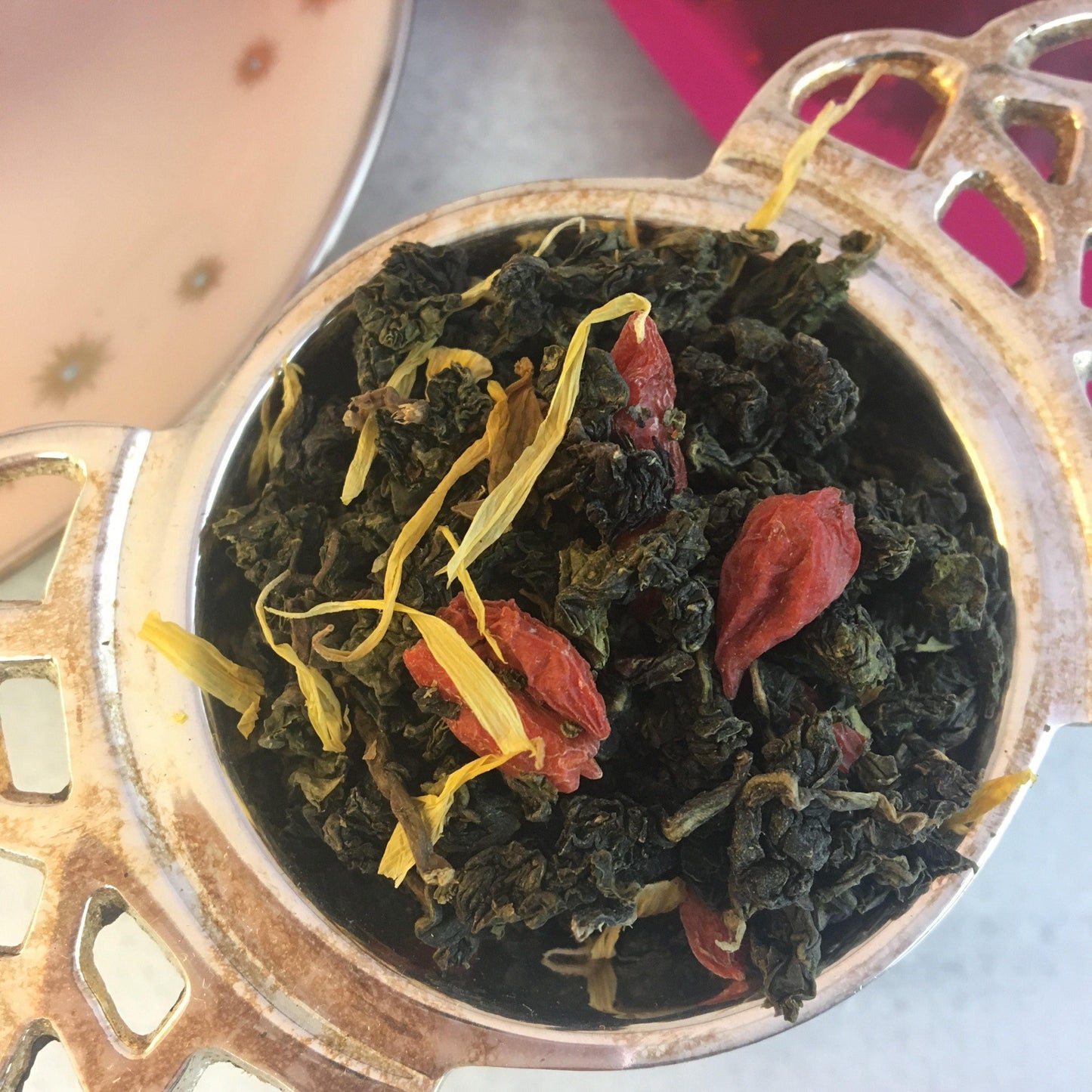 Goji Oolong Tea Super Grade Ti Kuan Yin