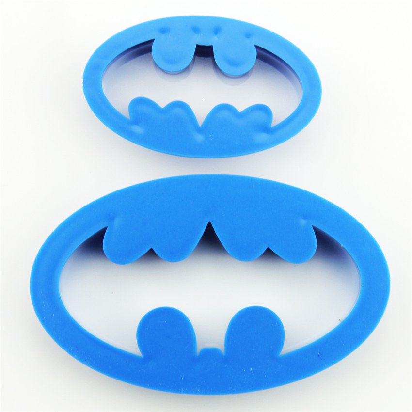 Batman & Superman Logo Cookie Cutter