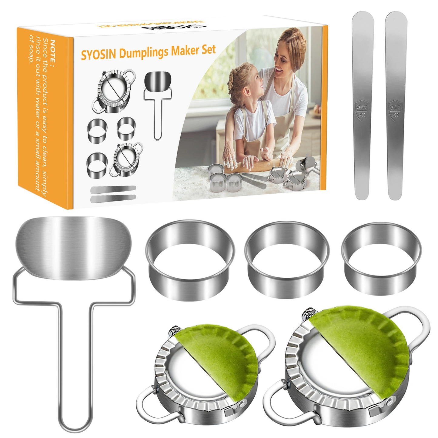 Dumpling Maker set - stainless steel