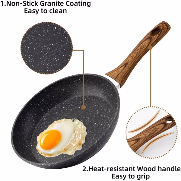 20cm Egg Frying Pan Non Stick Induction