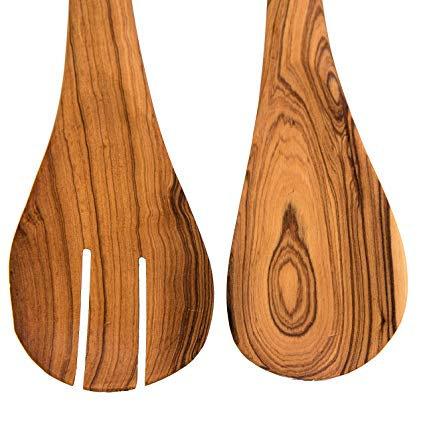 Hand curved olive wood Spoon