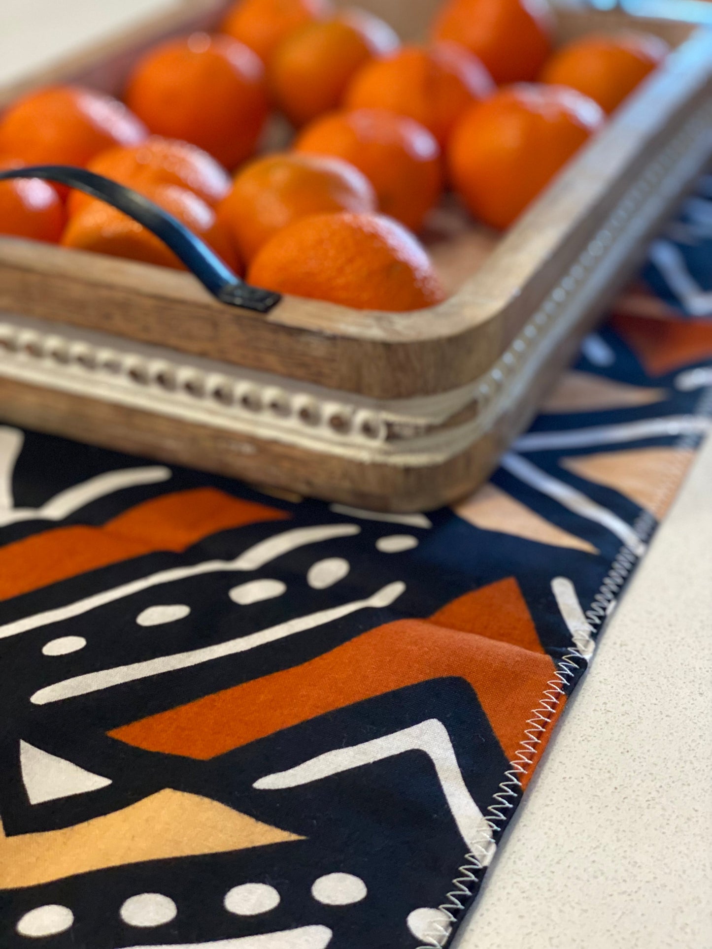 Wax Print Handmade Coffee Table Runner