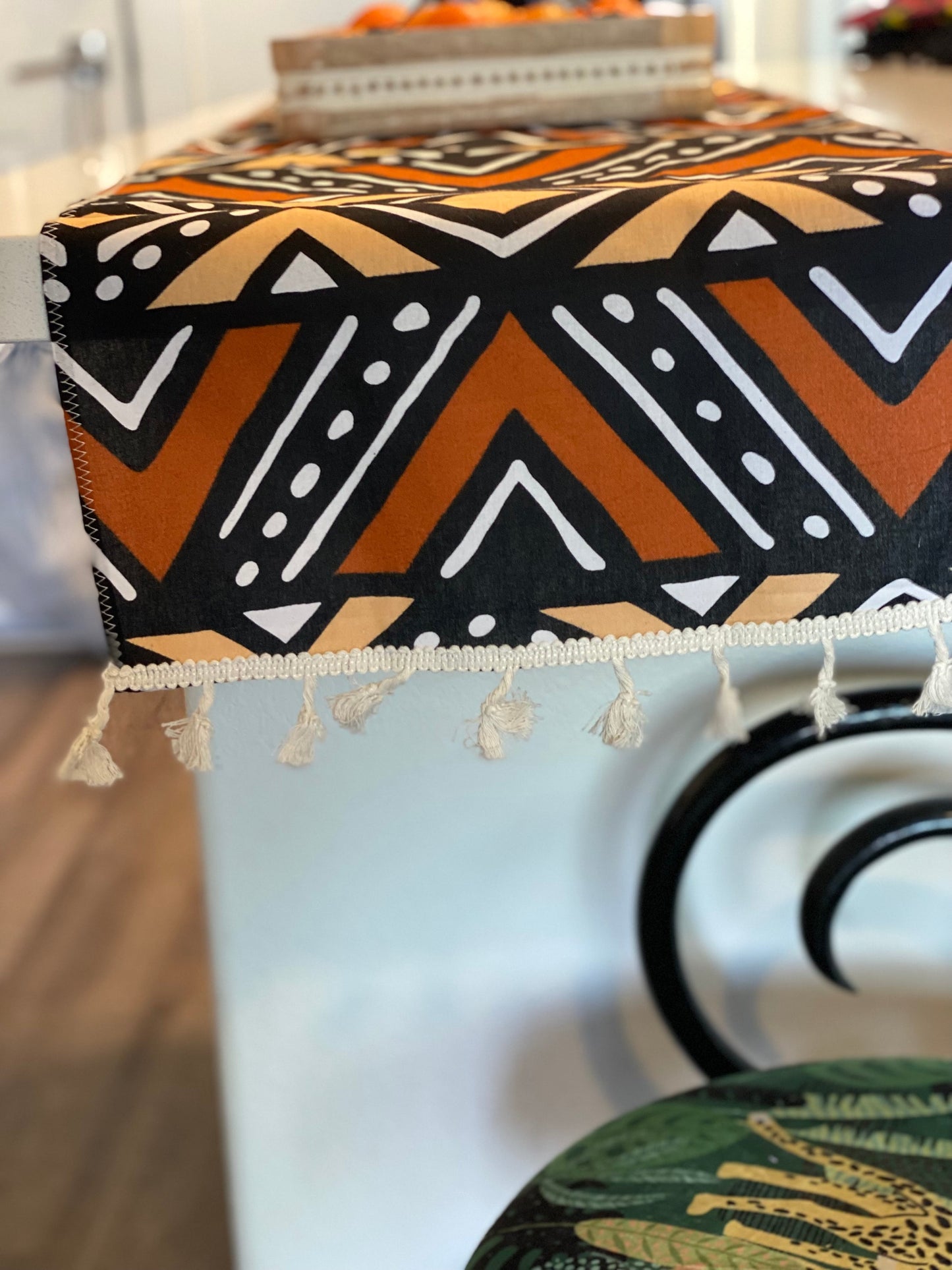 Wax Print Handmade Coffee Table Runner