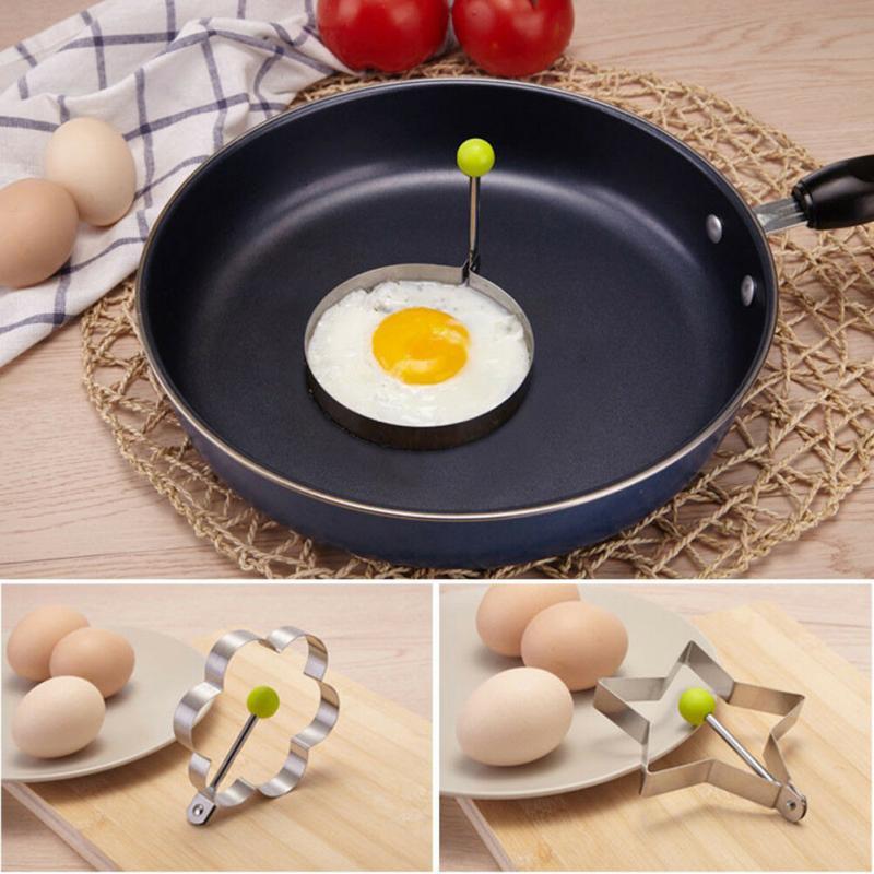 Stainless Steel 5 pcs Egg and Pancake Mold Set