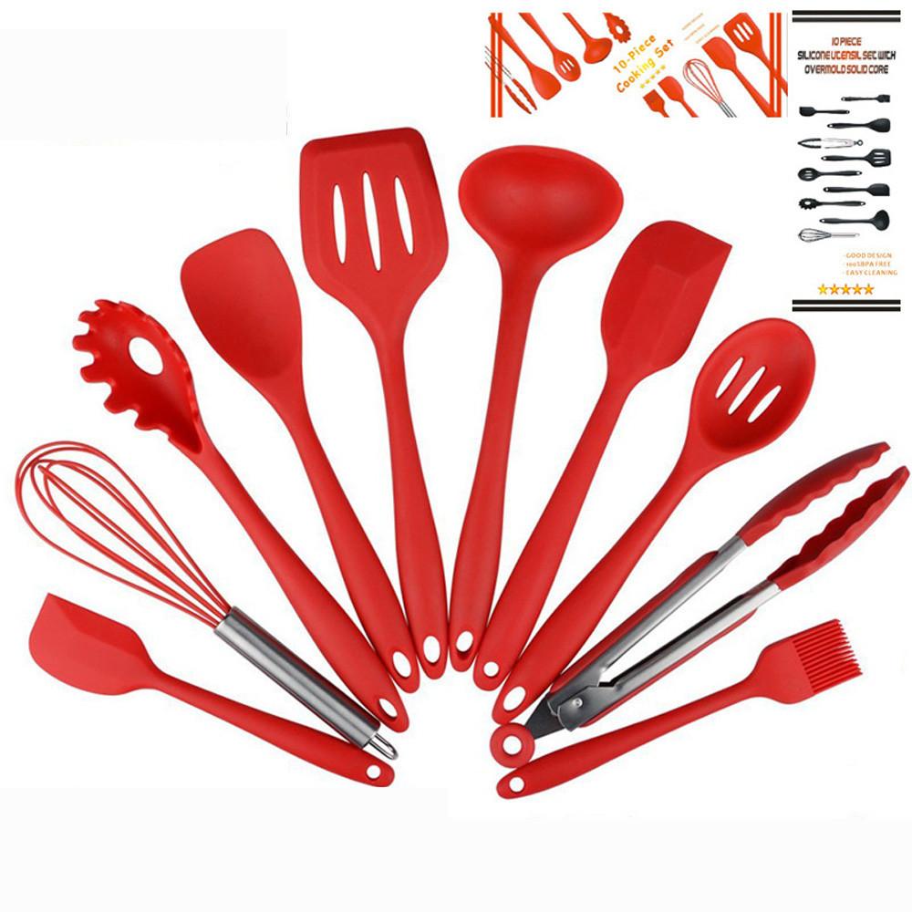 Non-Stick Silicone Cooking Utensils