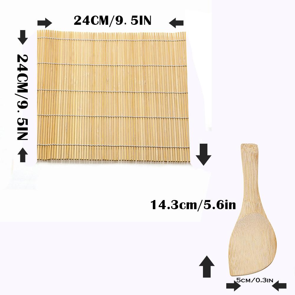 Bamboo Sushi Rolling Mat Set 2