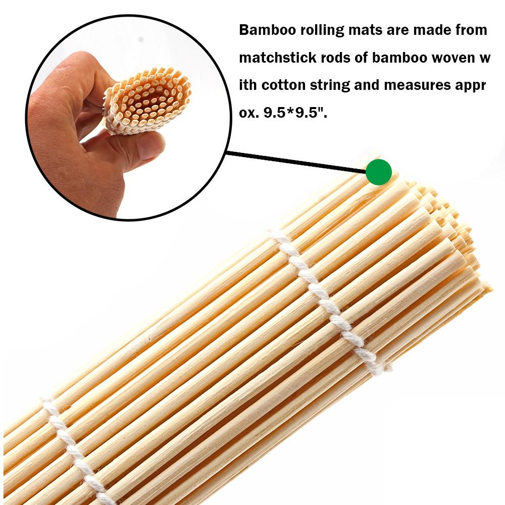 Bamboo Sushi Rolling Mat Set 2