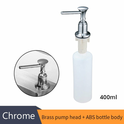 Liquid Soap Dispensers 250ML Brushed Nickel Stainless Steel