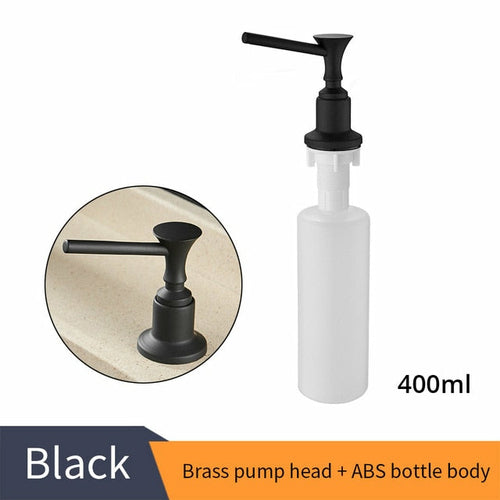 Liquid Soap Dispensers 250ML Brushed Nickel Stainless Steel